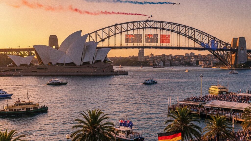 Sydney Opera House und Harbour Bridge – Feiertage in Australien 2026