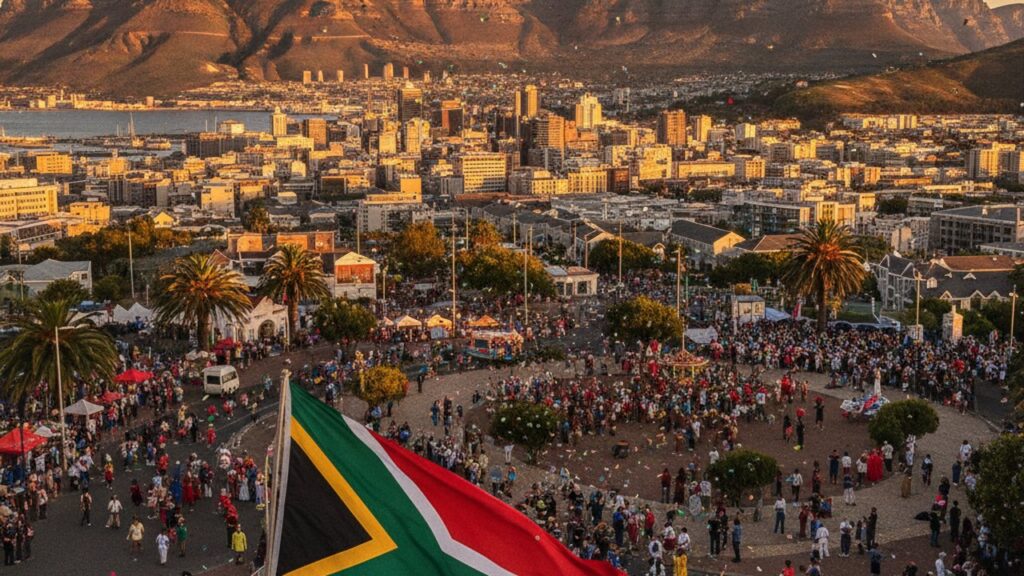 Tafelberg über Kapstadt – Feiertage in Südafrika 2026