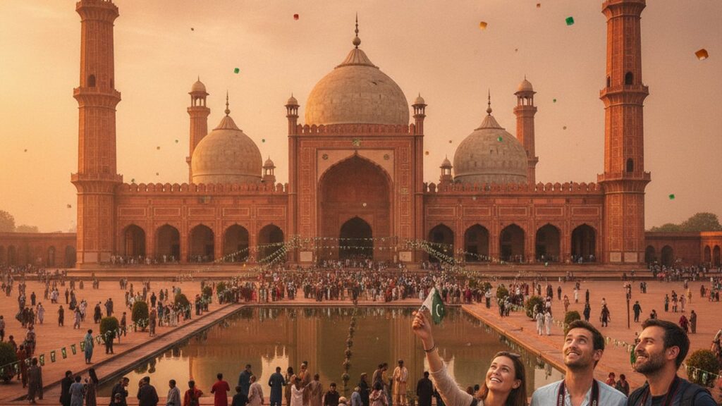 Badshahi-Moschee in Lahore – Feiertage in Pakistan 2026
